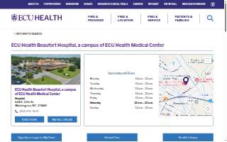 ECU Health Beaufort Hospital, a campus of ECU Health Medical Center