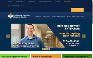 Coffeyville Regional Medical Center website
