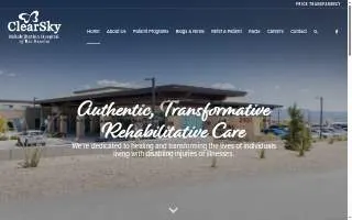 ClearSky Rehabilitation Hospital of Rio Rancho website