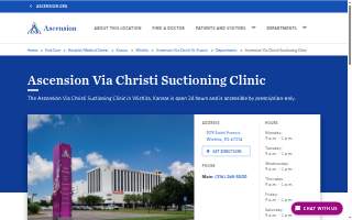 Ascension Via Christi Suctioning Clinic