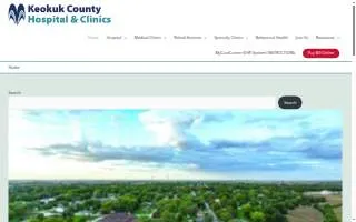 Keokuk County Hospital & Clinics website