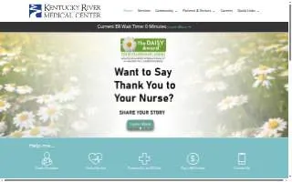 Kentucky River Medical Center website