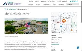 Delta Health System-The Medical Center website