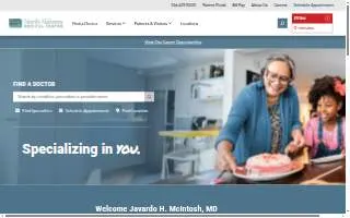 North Alabama Outpatient Services website
