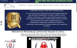 Wickenburg Community Hospital website