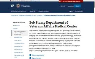 Prescott VA Medical Center website