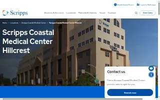 Scripps Memorial Hospital La Jolla website