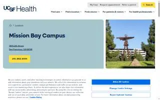UCSF Medical Center at Mission Bay website