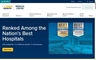 UC Davis Medical Center website