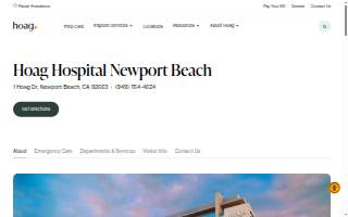 Hoag Hospital - Newport Beach