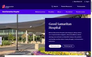 Good Samaritan Hospital of Lafayette website