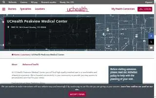 UCHealth Peakview Medical Center website