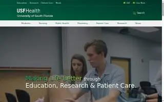 University of South Florida website