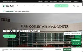 Rush Copley Medical Center of Aurora website