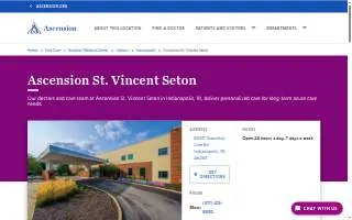 Ascension St. Vincent Seton website