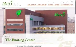 The Bunting Center website