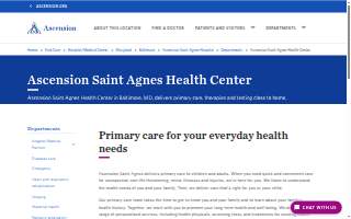 Ascension Saint Agnes Health Center