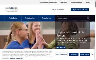 Saint Joseph Health System of Mishawaka website