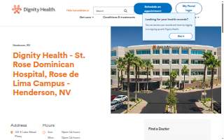 Dignity Health - St. Rose Dominican Hospital, Rose de Lima Campus - Henderson, NV