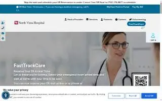 North vista hospital medical center website