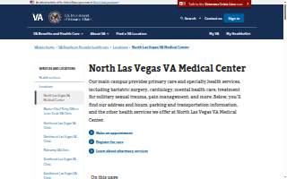 Las Vegas Veterans Administration Medical Center, 2nd floor