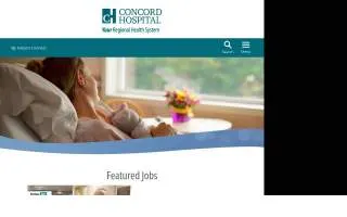 Concord Hospital Family Health Center website