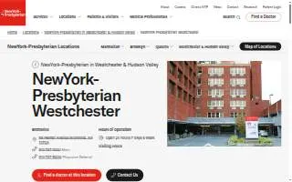NewYork-Presbyterian Westchester website