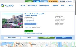 St. Elizabeth Healthcare Ft. Thomas Hospital
