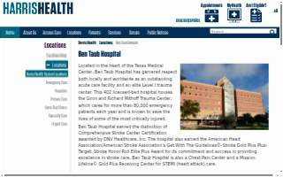 Harris Health Ben Taub Hospital