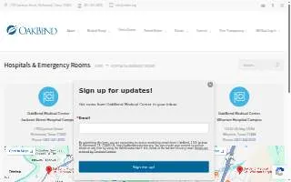 OakBend Medical Center - Williams Way Hospital Campus website