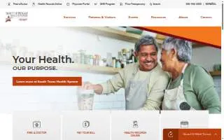 South Texas Health System Heart website