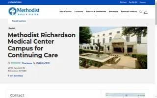 Methodist Hospital Campbell website