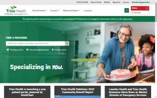 Trios Health Southridge Hospital website