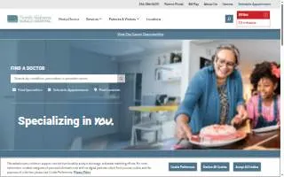 Shoals Hospital website