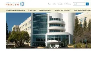 Contra Costa Regional Medical Center website