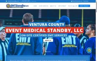Ventura County Event Medical Standby website