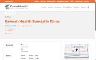 Kaweah Health Specialty Clinic