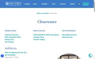 Metro Healthy Communities website