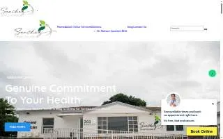 Sanchez Healthcare Medical Office website