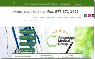 Advantage Medical Group website