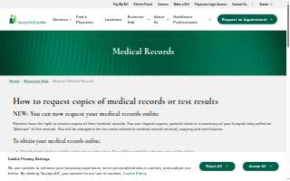 Medical Records - St. Joseph's Hospital at St. Joseph's/Candler