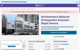Northwestern Medicine Orthopaedics Evanston Maple Avenue