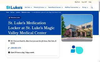St. Luke's Medication Locker at St. Luke's Magic Valley Medical Center