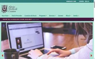 Alivio Medical Center of Chicago website