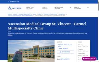 Ascension Medical Group St. Vincent - Carmel Multispecialty Clinic