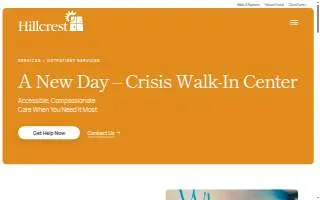 A New Day Clinic website