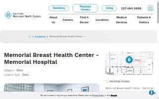 Memorial Breast Health Center - Memorial Hospital