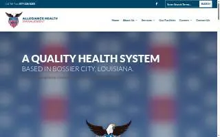 Allegiance Health Center Of Monroe website