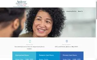 Andover Medical Center website