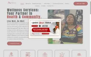 Flint Wellness Center website